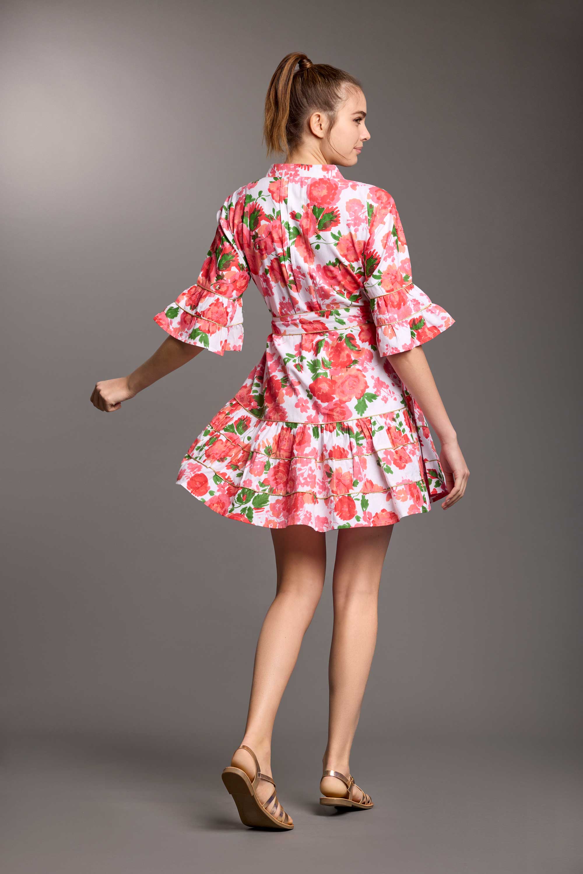 ABITO CAMICIA IN MISTO LINO EVELYN - Image 4