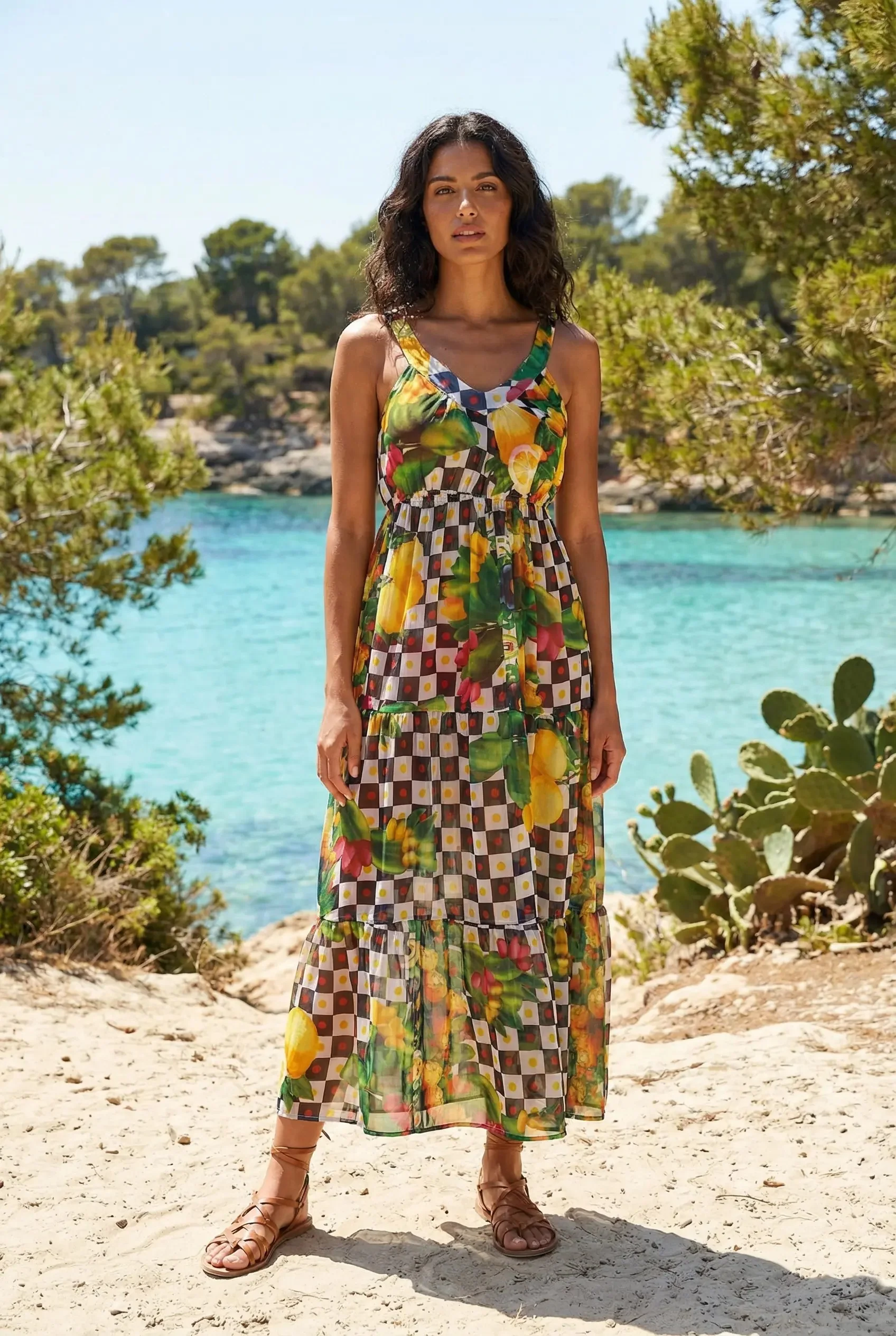 ABITO IN CHIFFON LEGGERO - Image 4