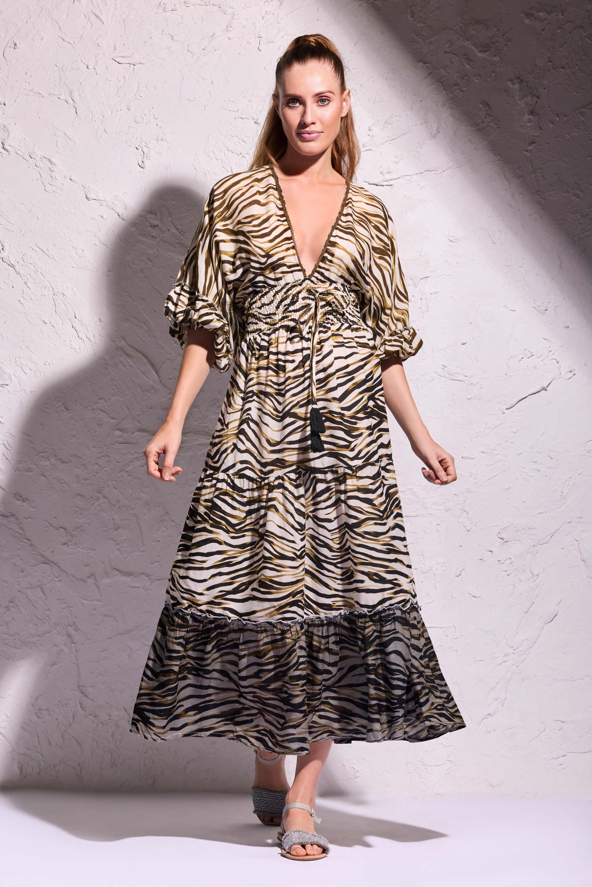 ABITO LUNGO ANIMALIER - Image 2