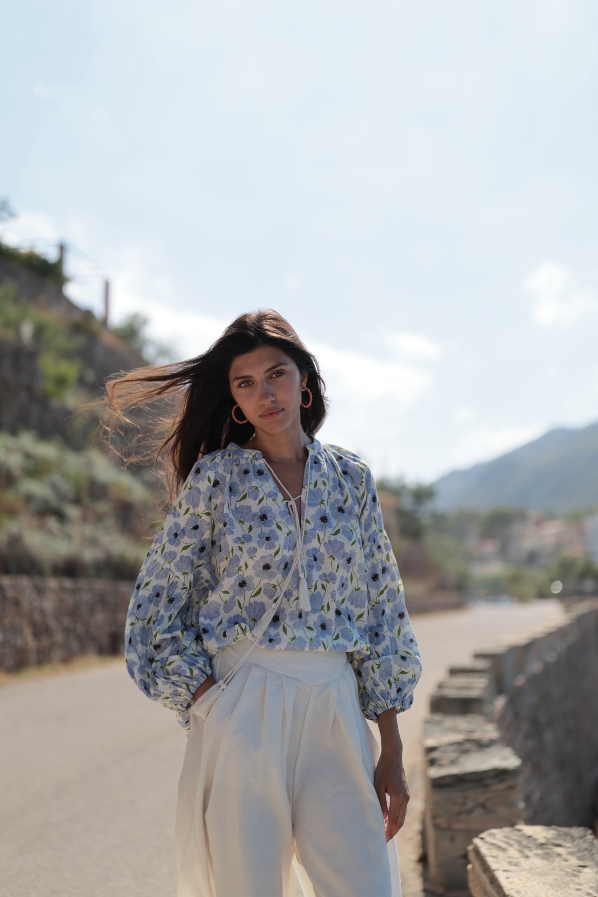 BLUSA CON MANICHE A SBUFFO - Image 5