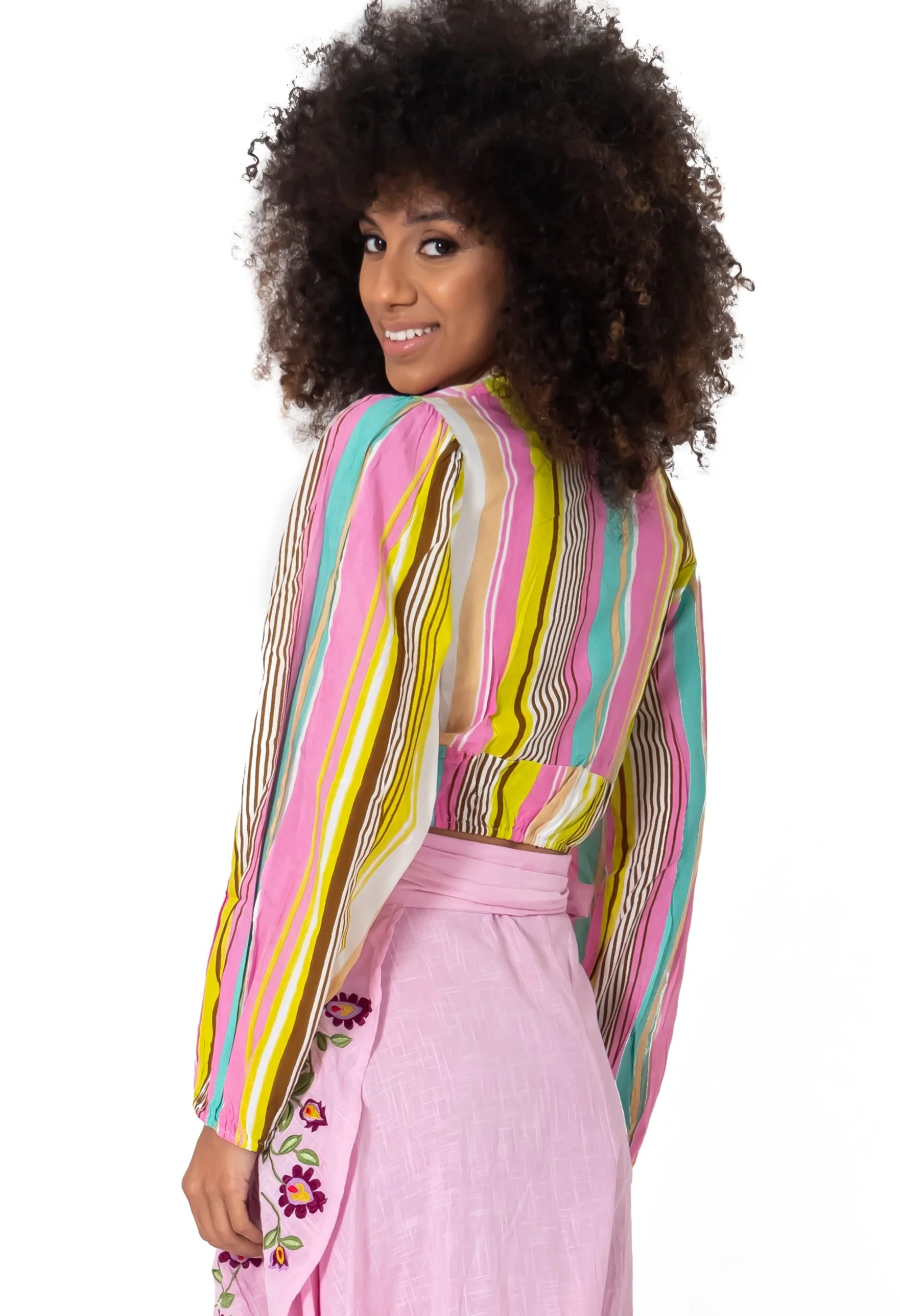 BLUSA MOTIVO RIGHE - Image 2