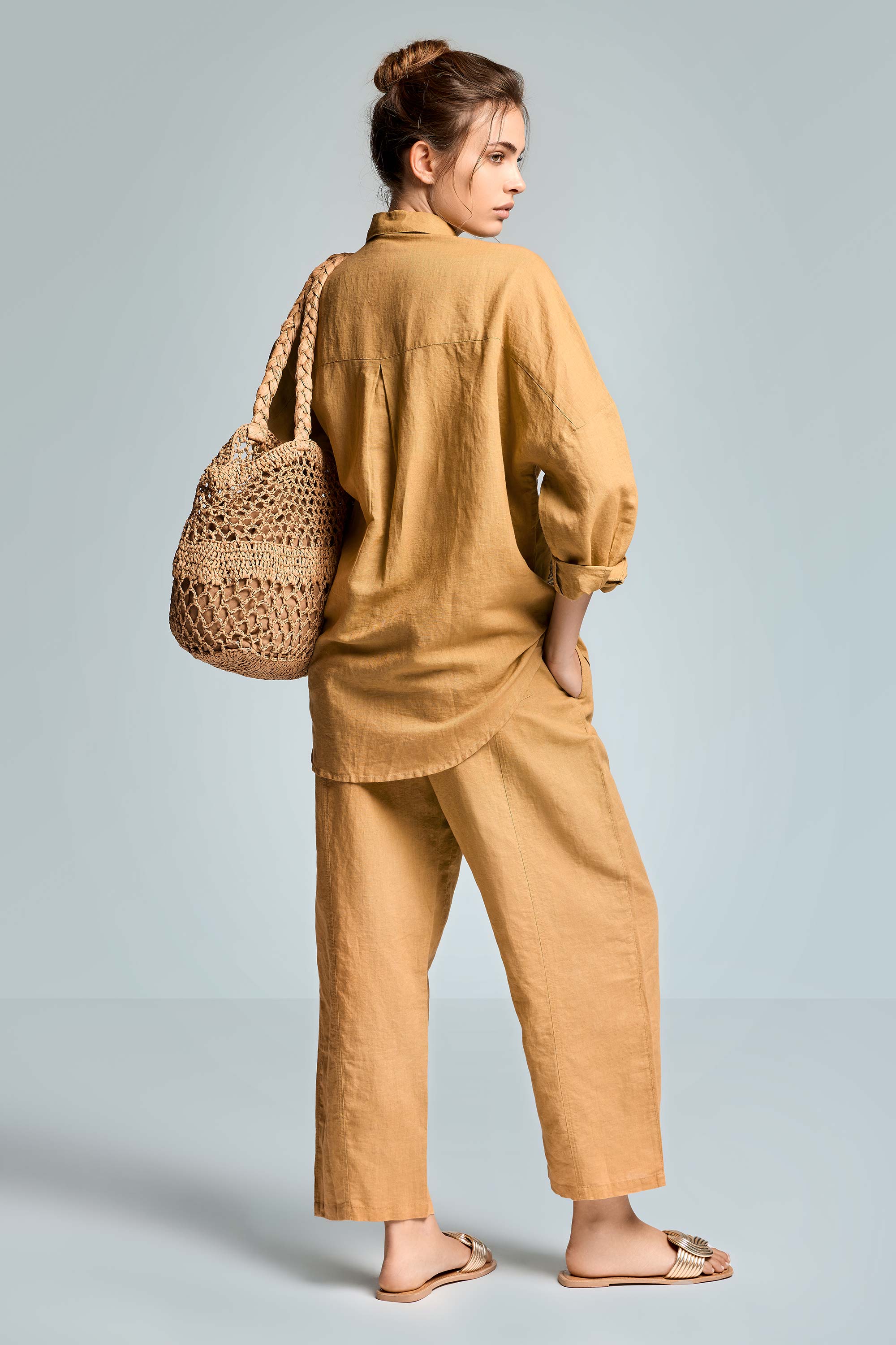 CAMICIA IN MISTO LINO TIZIANA - Image 4