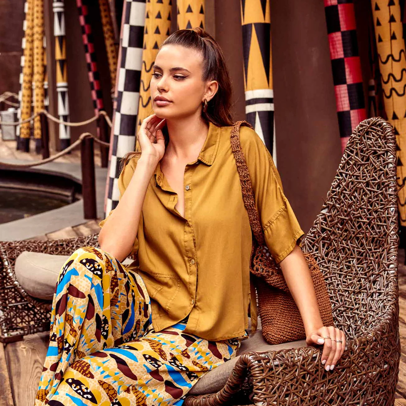 CAMICIA IN TENCEL CLARA - Image 7