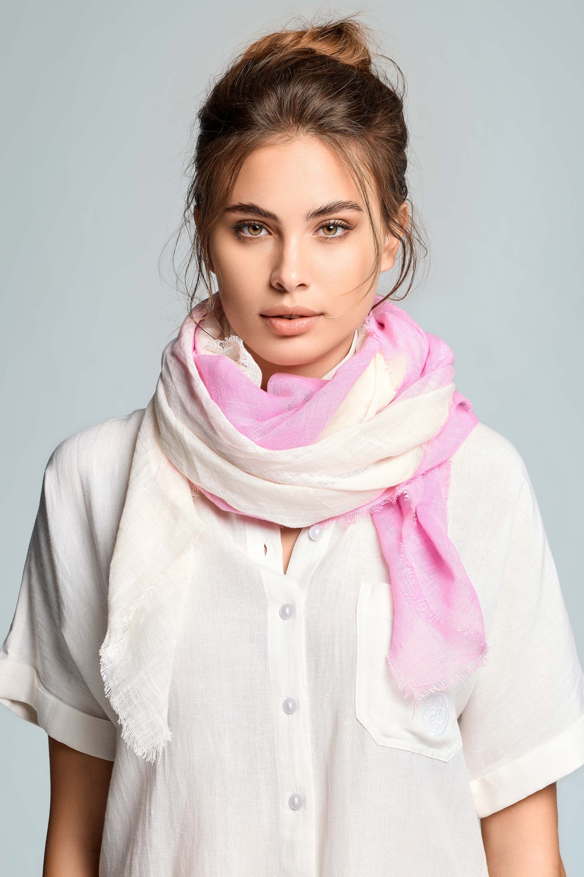 FOULARD BICOLORE SELENE - Image 8