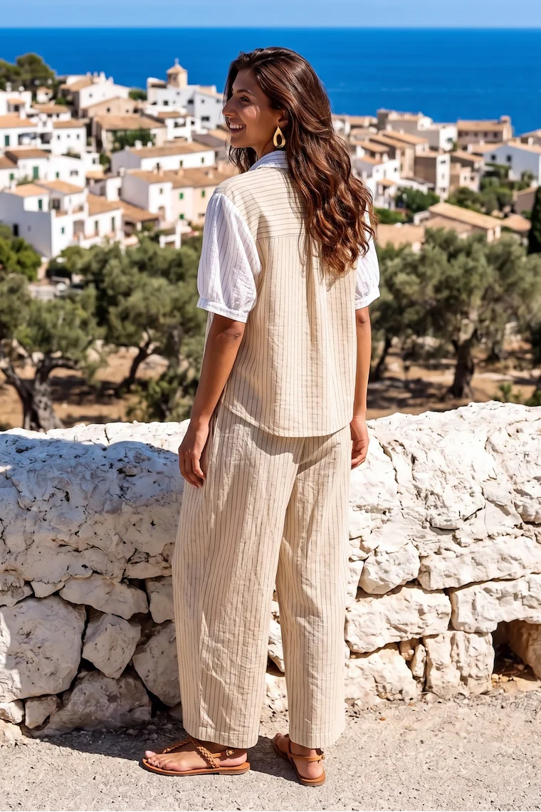 PANTALONI A RIGHE - Image 3