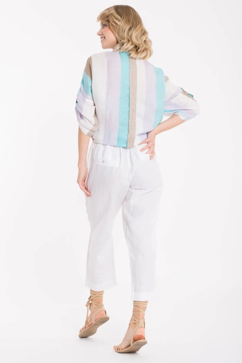 PANTALONI IN PURO LINO - Image 3