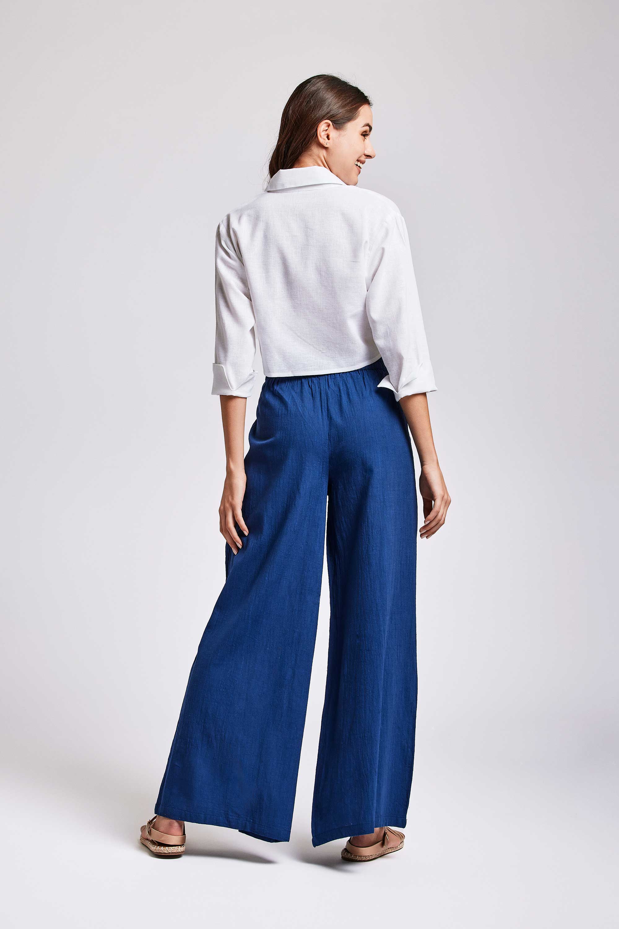 PANTALONI PALAZZO CLASSICO - Image 8