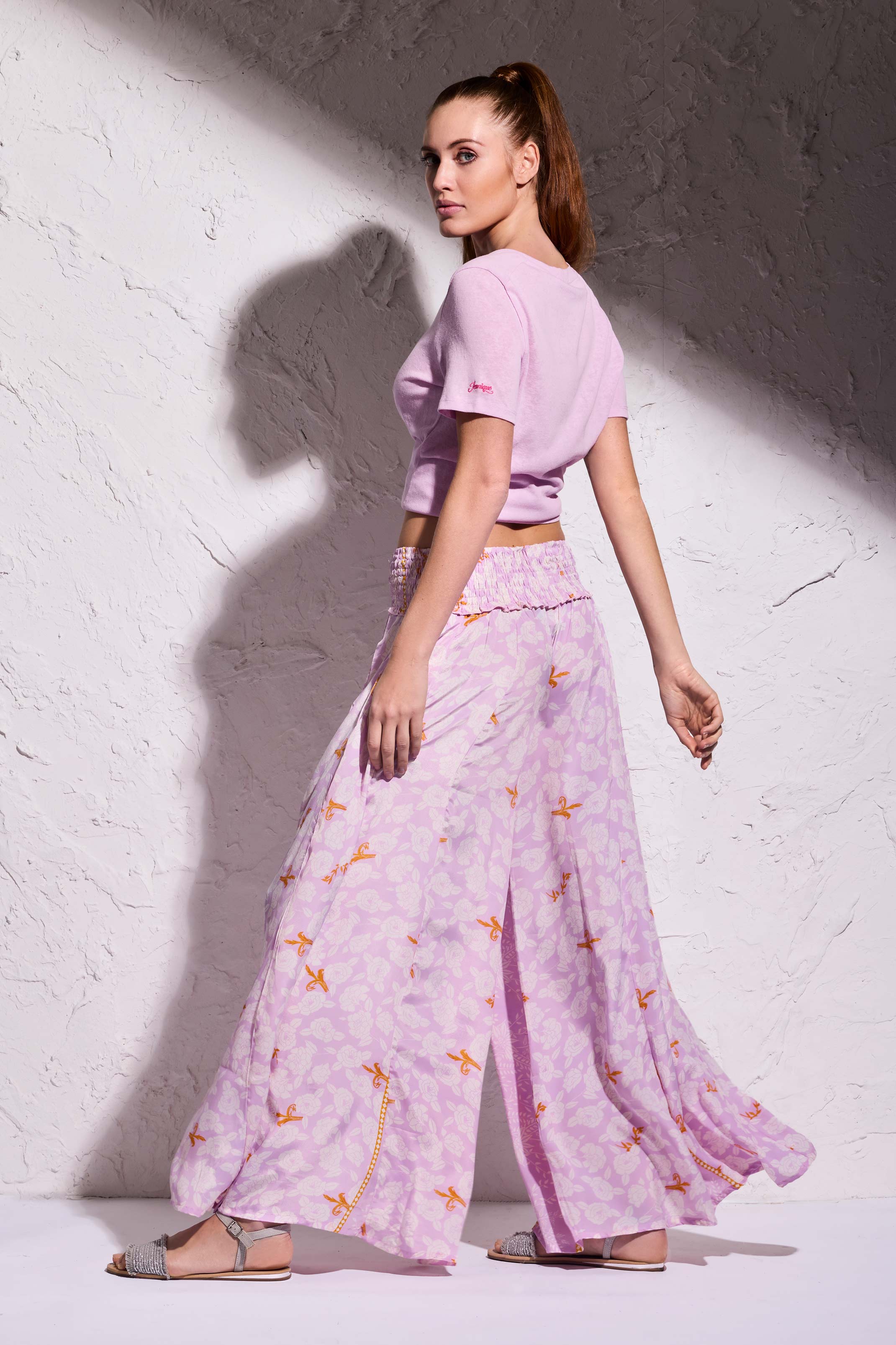 PANTALONI PALAZZO FIORI - Image 3